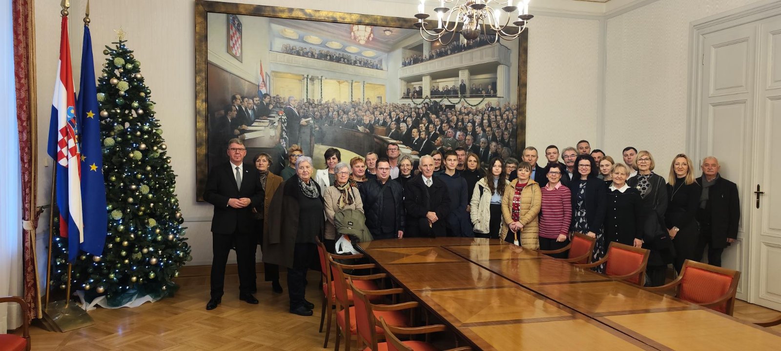 Građani Murskog Središća u posjetu Hrvatskom saboru