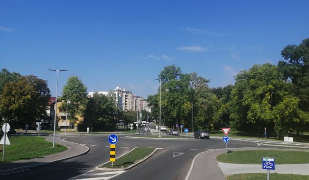 Čakovec, Vukovarska, kružni tok