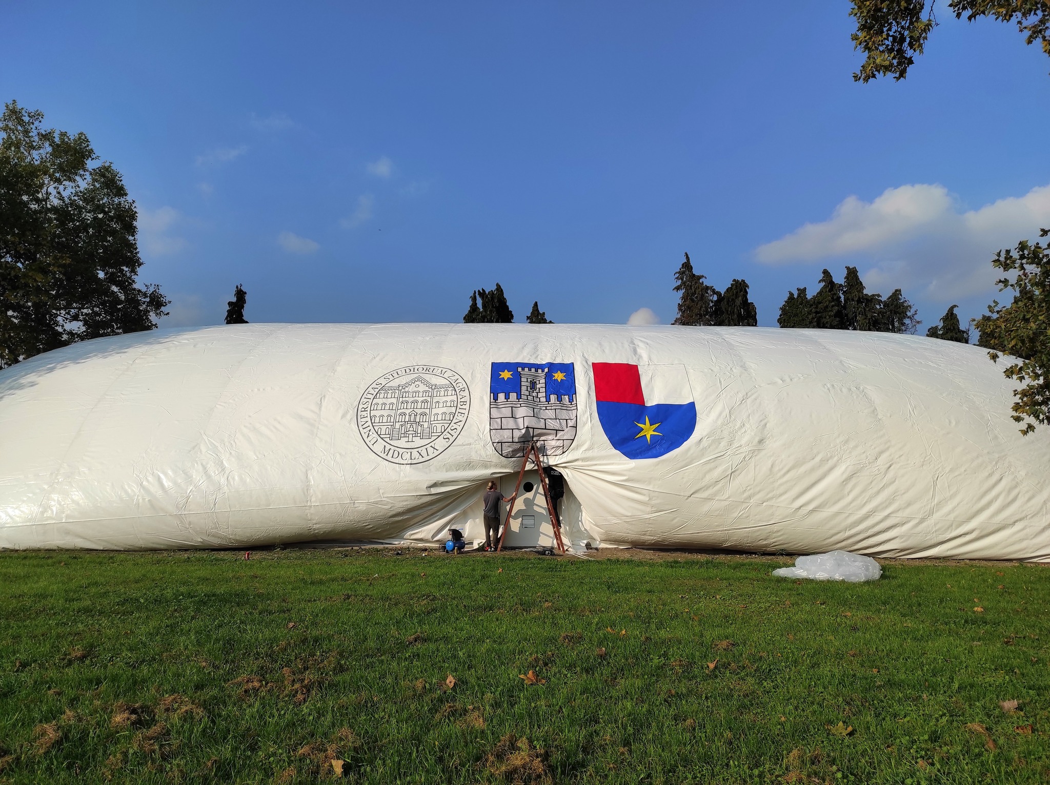 Nova čakovečka sportska dvorana prvi put se okupala u jesenskom suncu