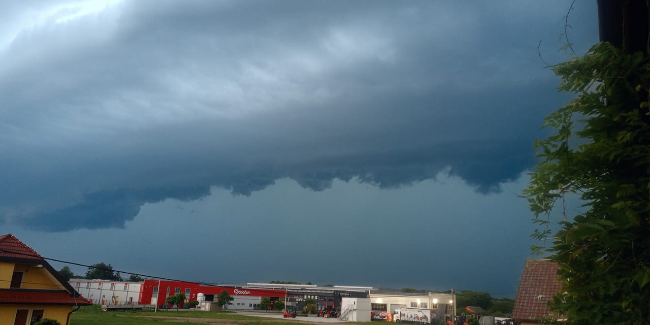 Olujno nevrijeme u Međimurju