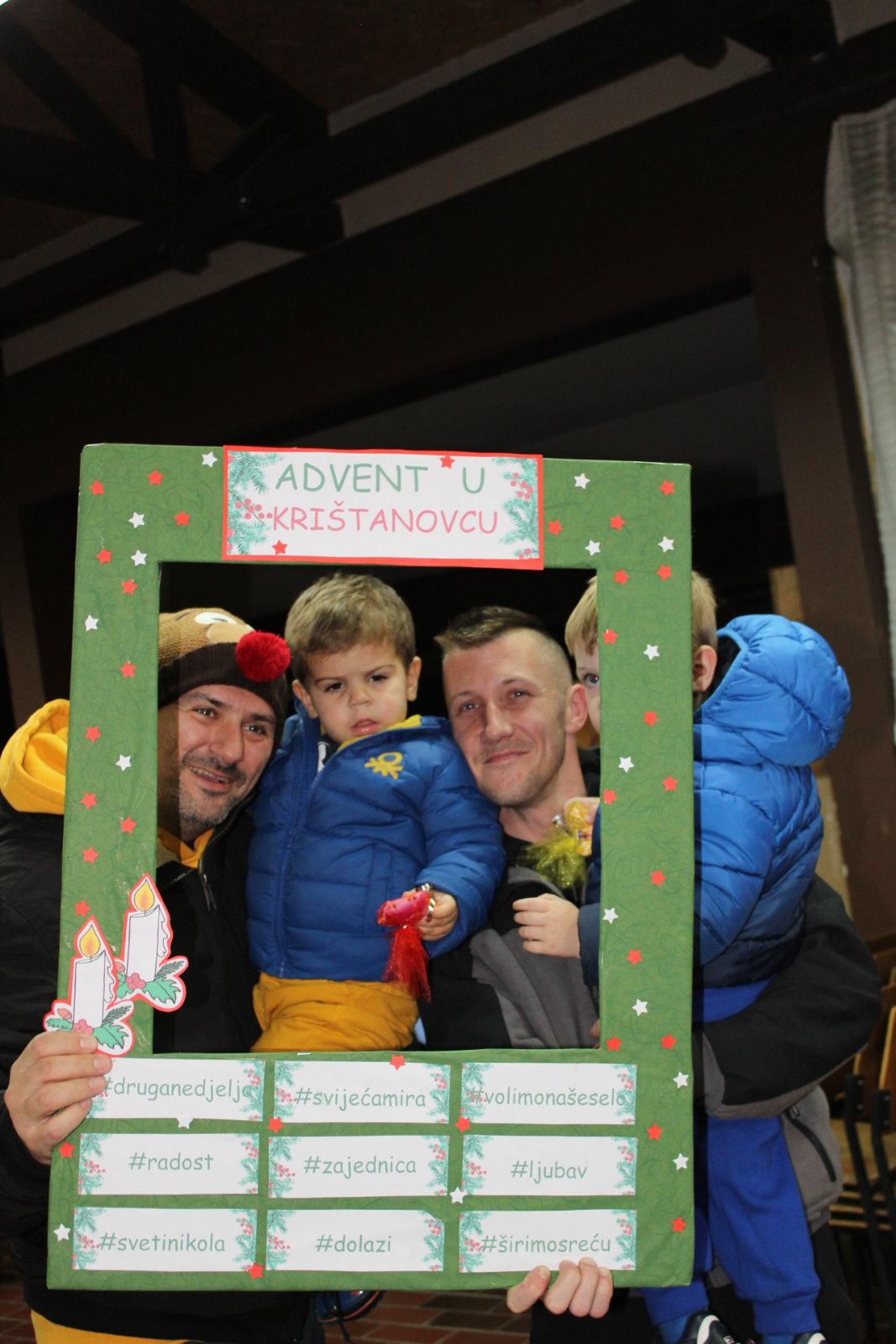 Advent u Krištanovcu – gradonačelnica Ljerka Cividini upalila drugu adventsku svijeću
