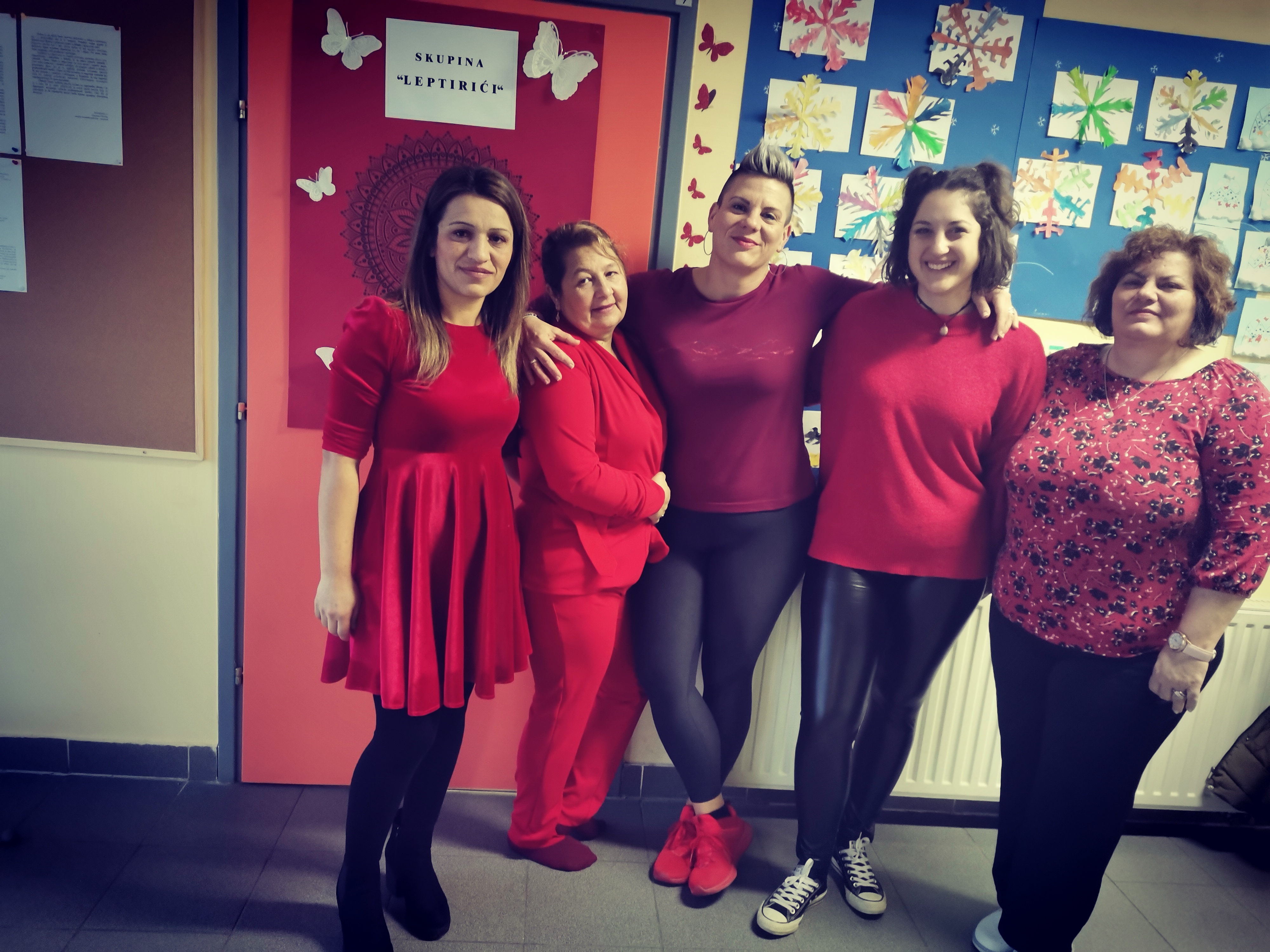 FOTO U Dječjem vrtiću Cipelica već se tradicionalno obilježio ‘Dan crvenih haljina’