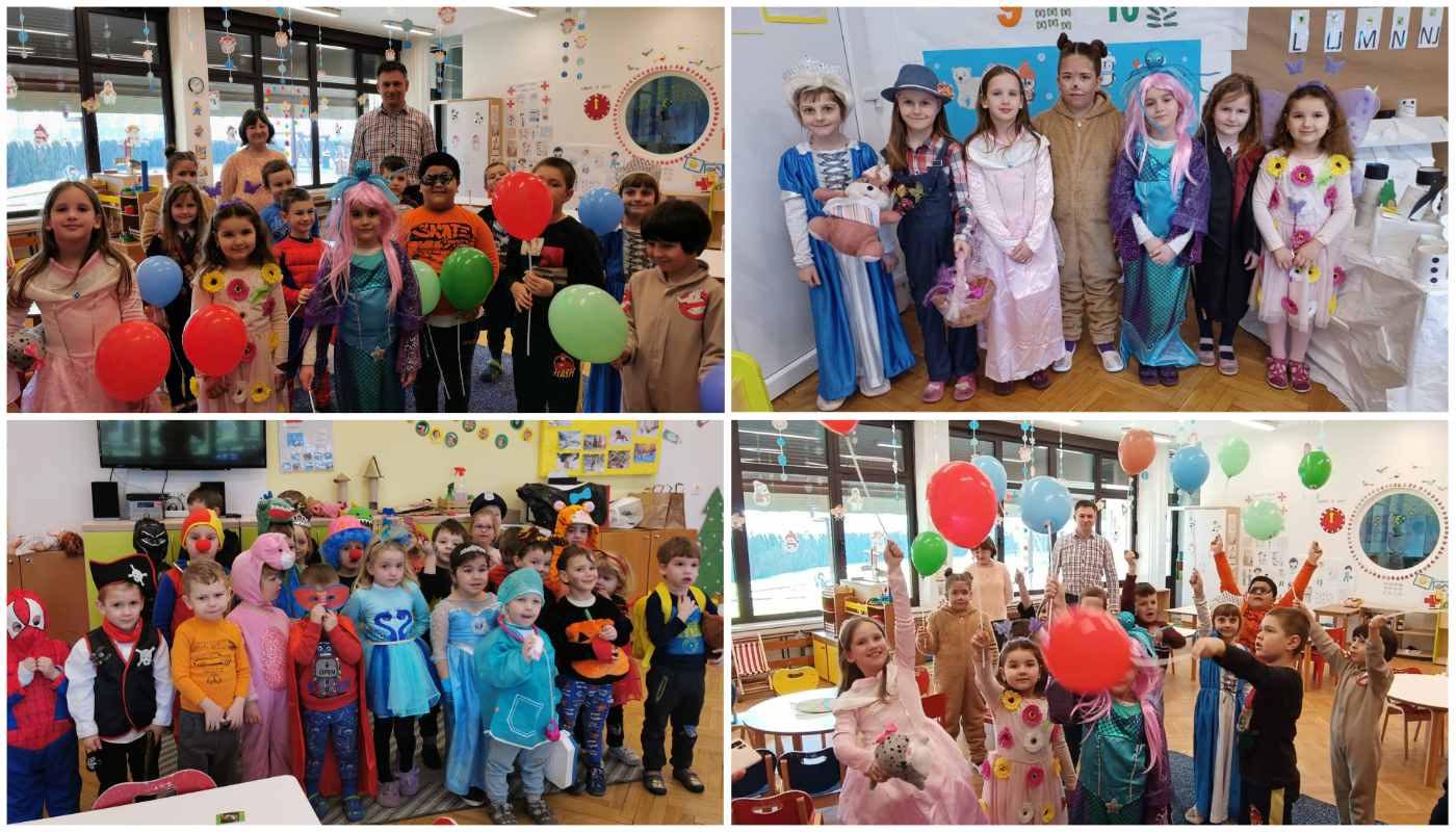 FAŠENK U VRTIĆU Kotoripske mališane balonima i voćem obradovao načelnik Friščić