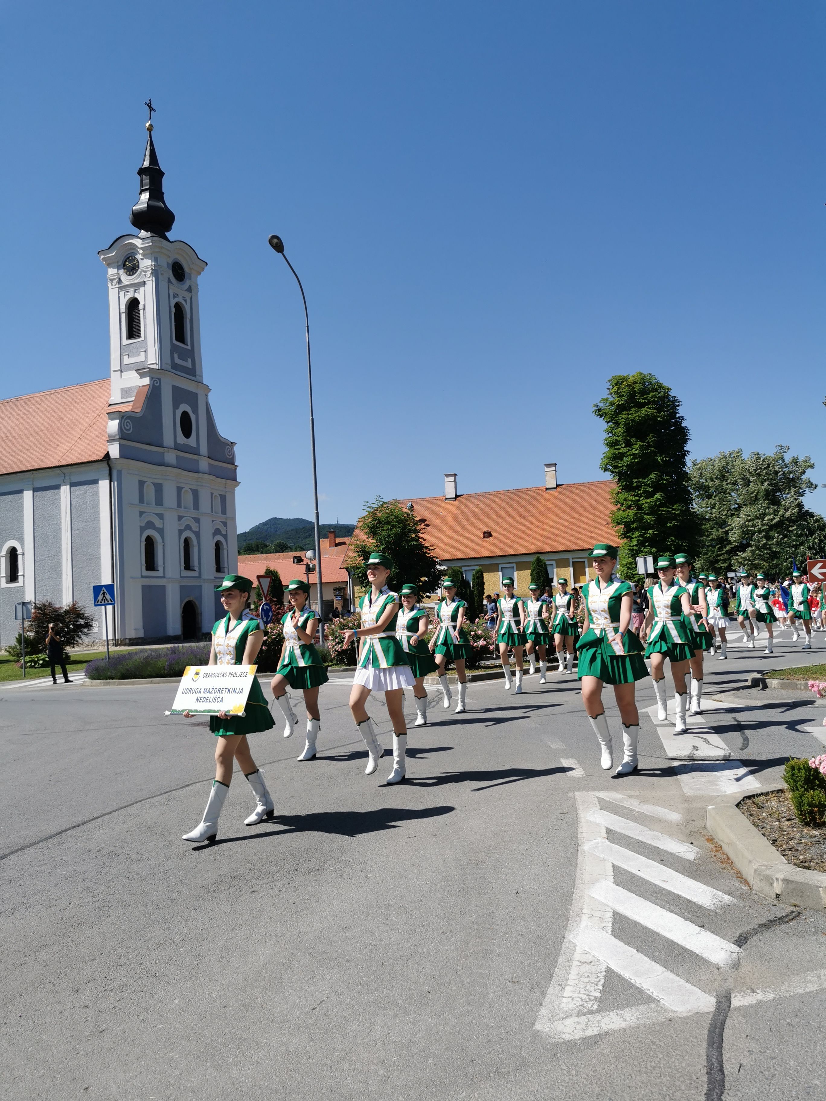 Mažoretkinje Nedelišća na 54. Orahovačkom proljeću