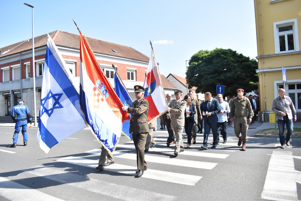 Hrvatski i izraelski vojnici u Čakovcu
