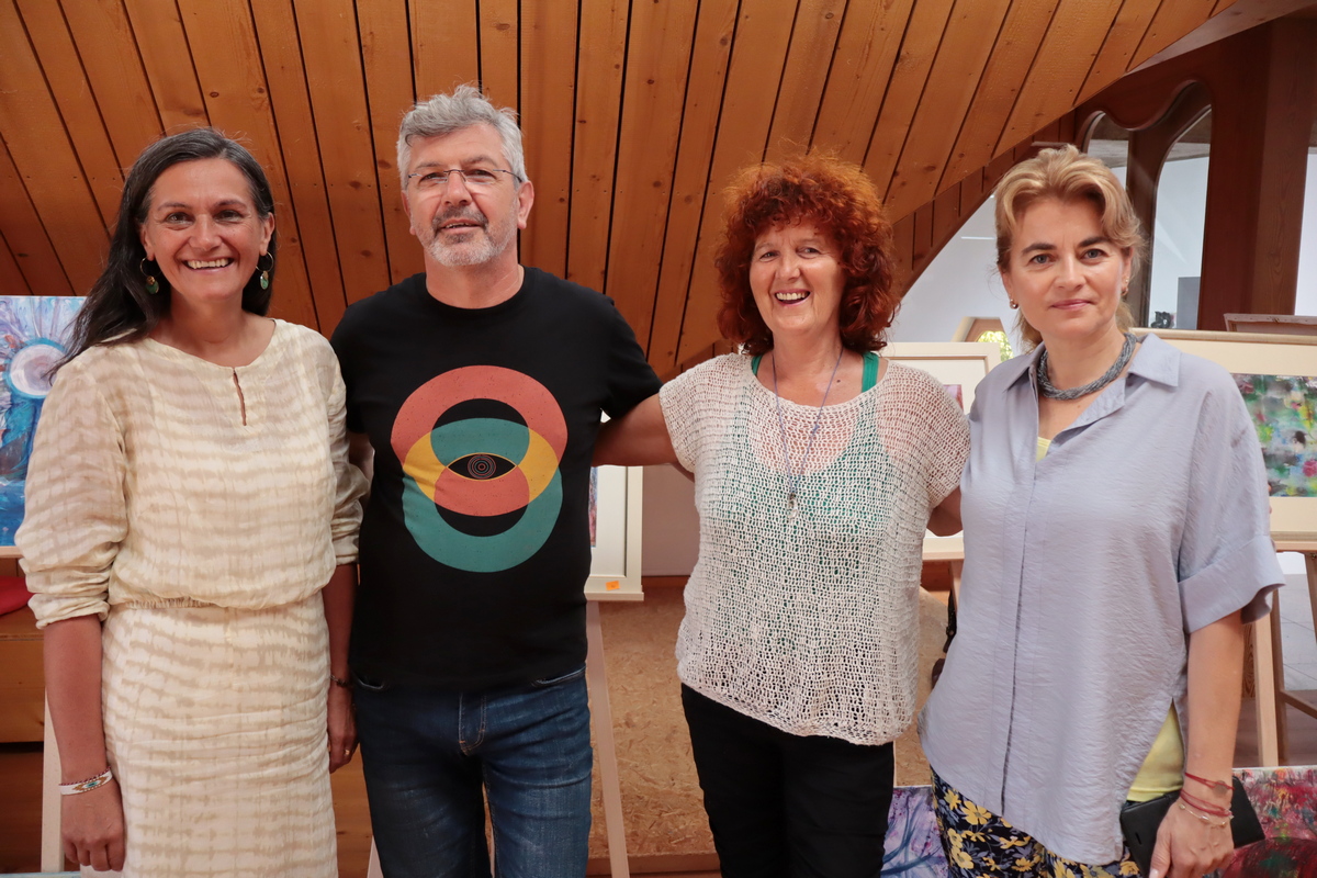 DONJI KRALJEVEC Otvorena izložba Nadice Gorupić, radove naslikala po Steinerovoj metodi