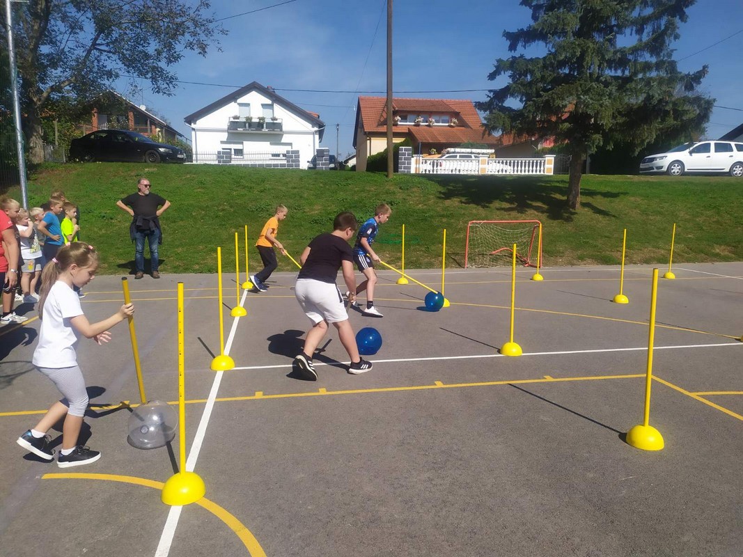SPORT I DRUŽENJE Mališani iz vrtića ‘Maslačak’ uključili su se u obilježavanje Europskog tjedna sporta