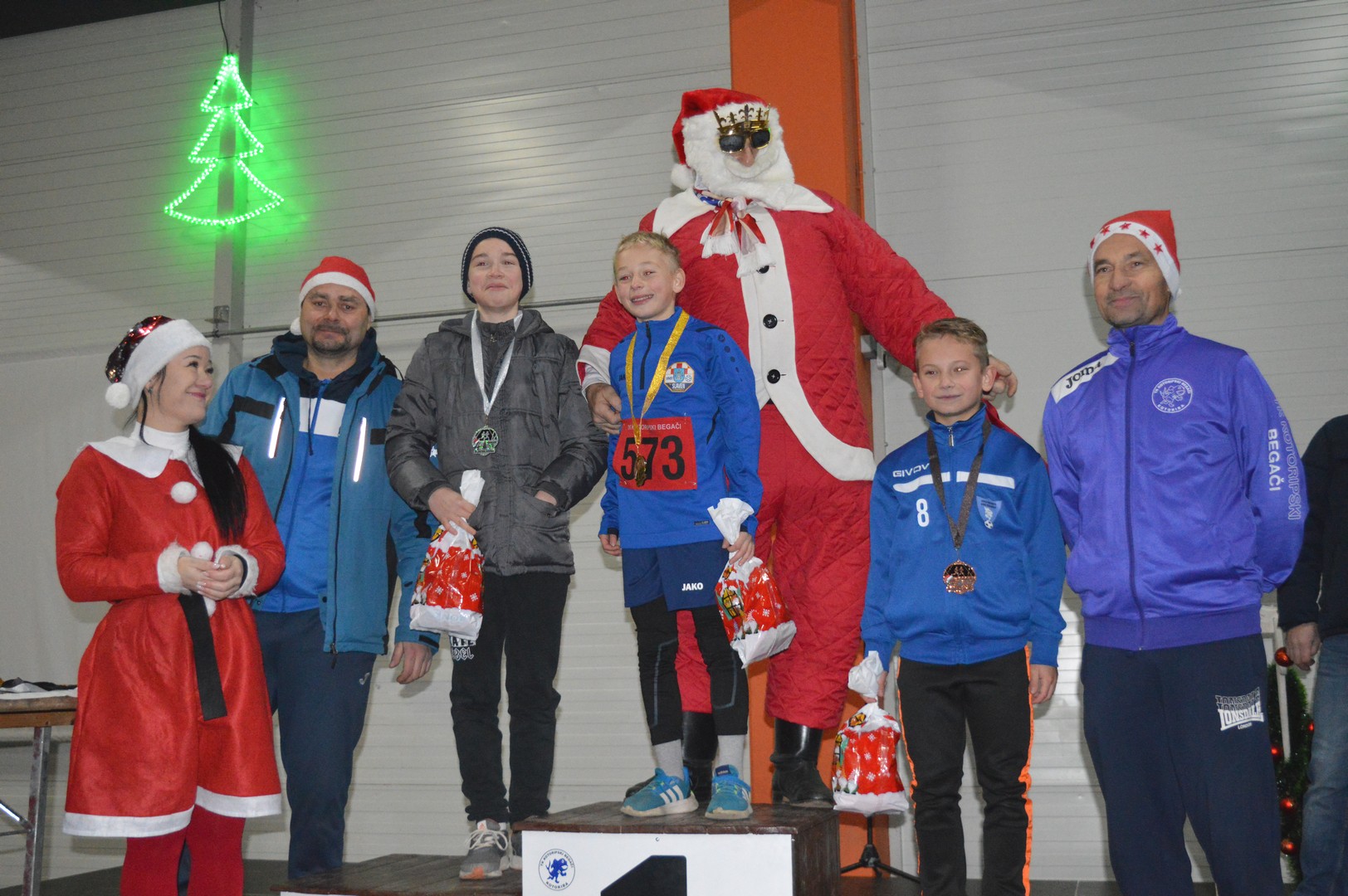 Proglašenje najboljih Božićne utrke u Kotoribi