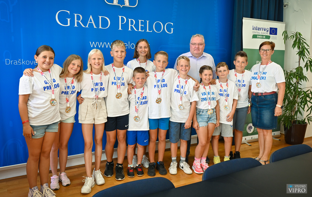 PRELOG Organiziran prijem za ‘Vatrene zmajčeke’- međunarodne prvake Sportskih igara mladih