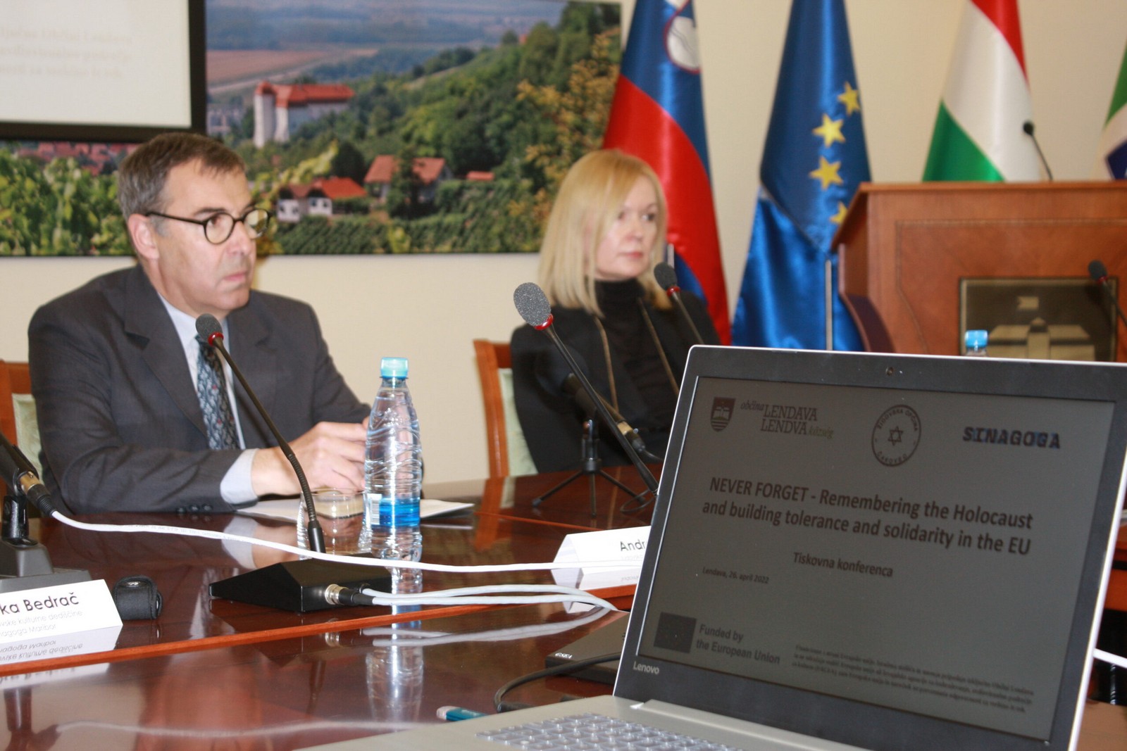 Gradonačelnica Cividini i predsjednik Židovske općine Čakovec Andrej Pal predvodili međimursku delegaciju u Lendavi