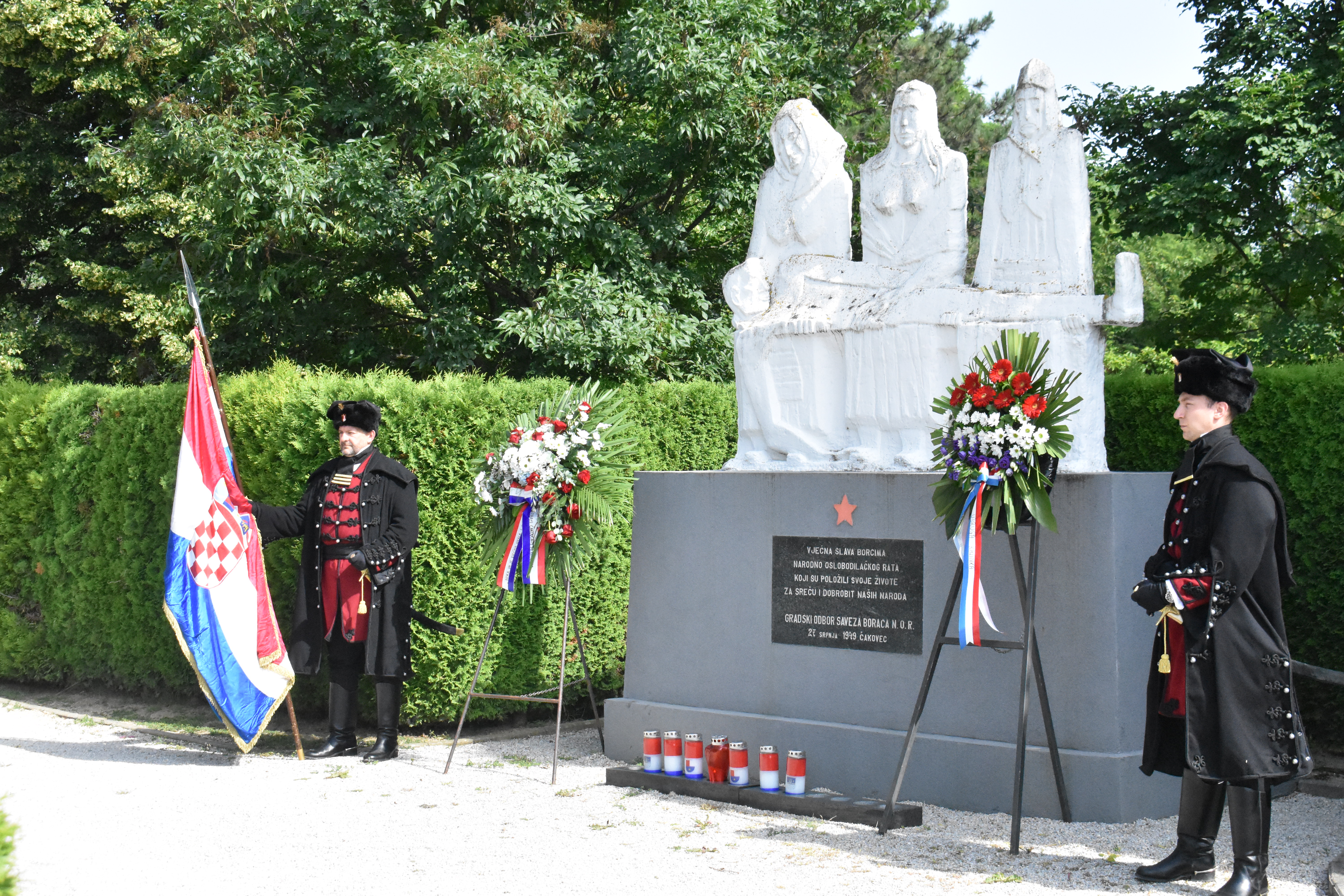 POLOŽILI VIJENCE Obilježen Dan antifašističke borbe u Čakovcu