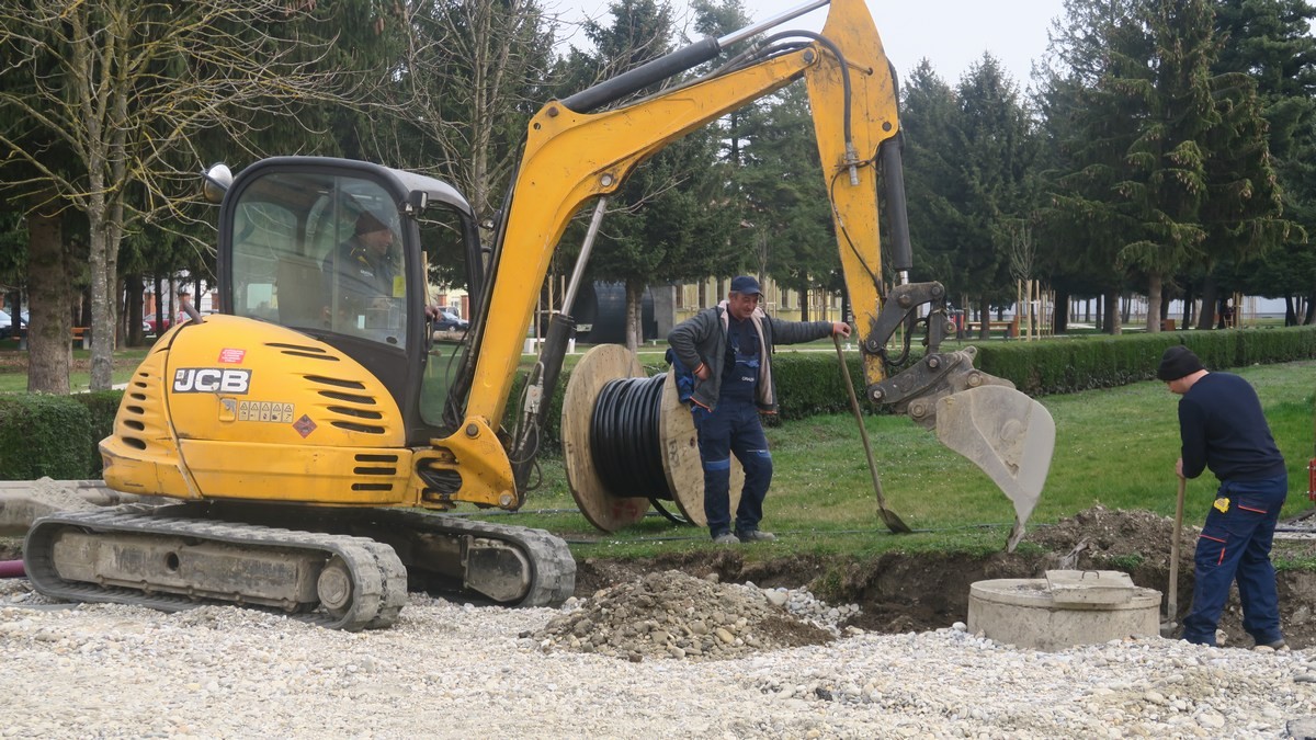 Radovi u Poslovnom parku Međimurje
