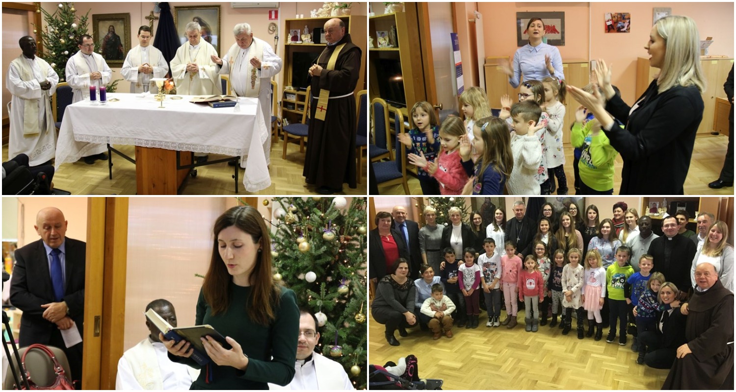 Pastirski pohod biskupa Mrzljaka Dnevnom boravku djece Dr. Antun Bogdan u Čakovcu