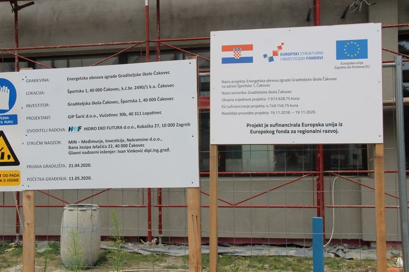 Graditeljska škola Čakovec poprima nov izgled