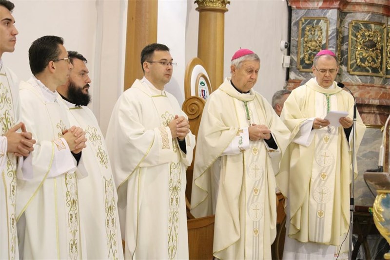 Biskup Radoš zaredio Josipa Špoljarića za đakona