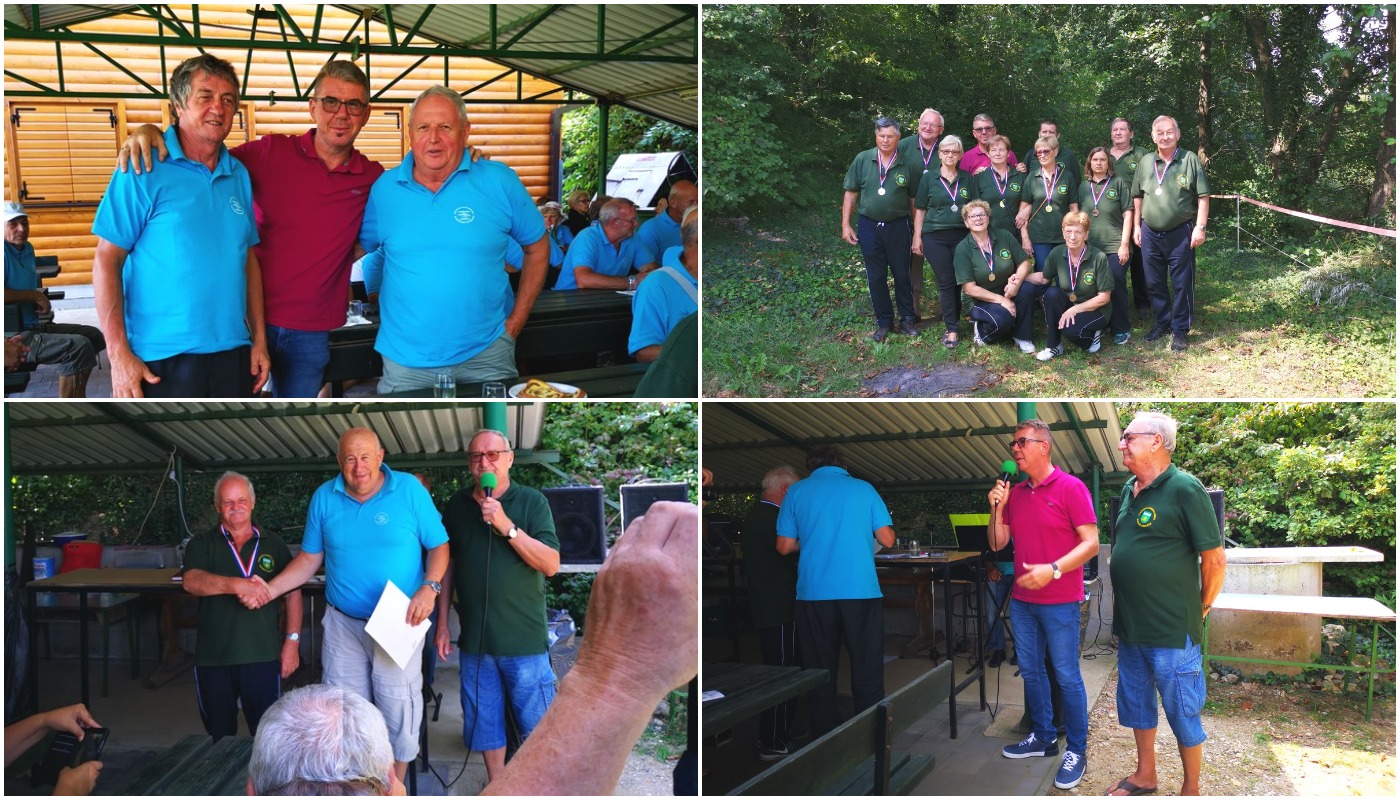 Druženje umirovljenika iz Murskog Središća i Lendave na Zalešću