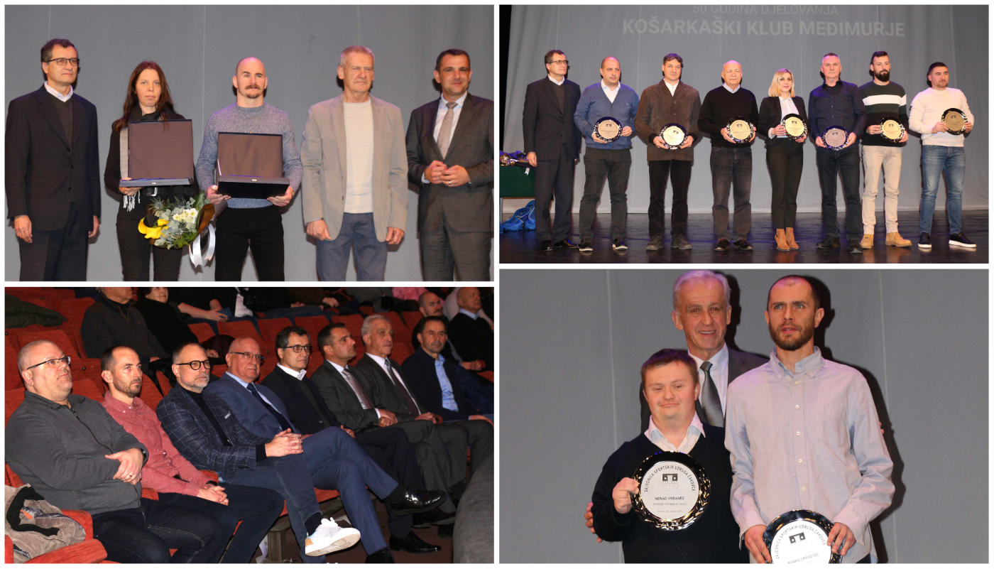 Proglašenje najboljih sportaša Grada Čakovca