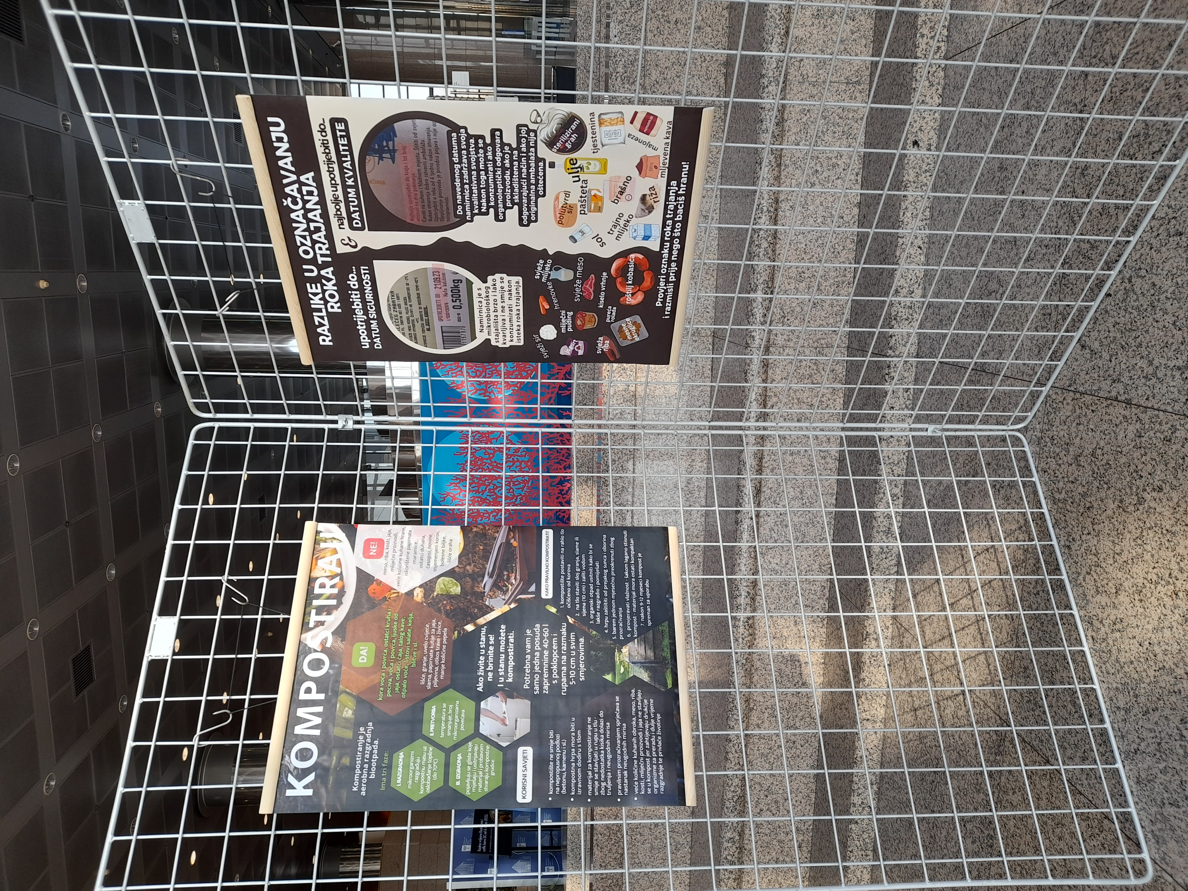 FOTO ETŠ osvojila najviše bodova u jednoj od sedam sekcija na izložbi ‘Otpad od hrane u kućanstvu’