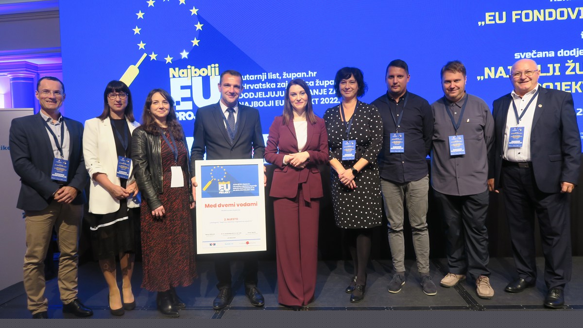 Projekt ‘Med dvemi vodami’ drugi je najbolji EU projekt u Hrvatskoj