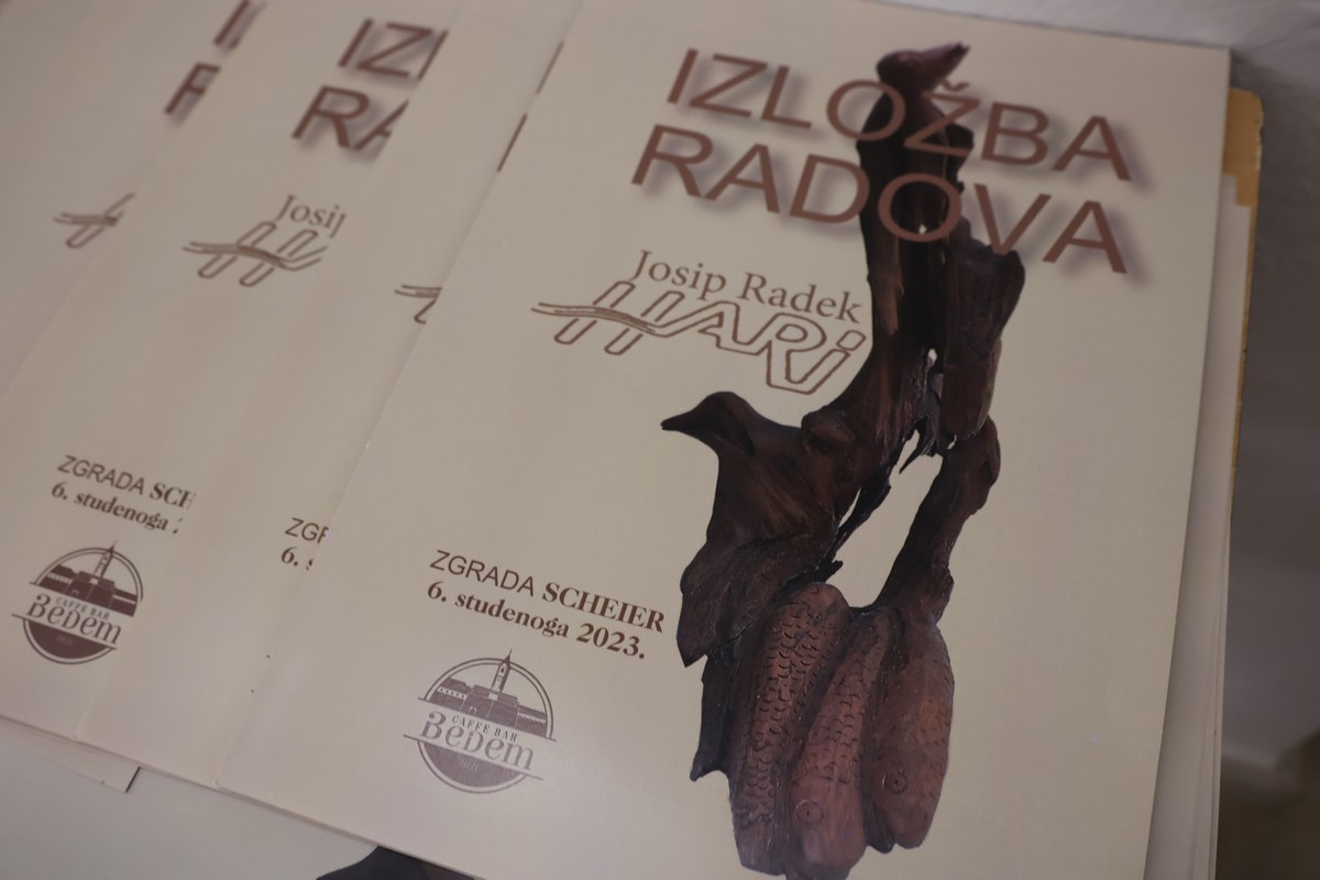 DRVENE SKULPTURE Otvorena izložba svestranog Josipa Radeka