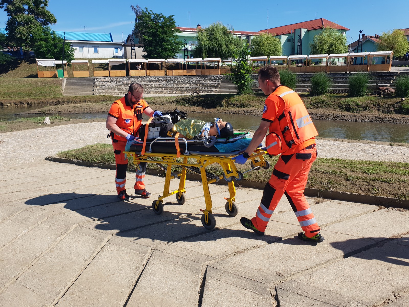 Vježba u Murskom Središću ‘Poplava 2019.’