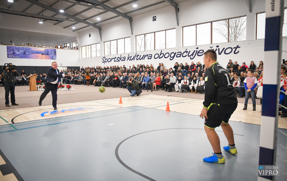 Otvorenje sportske dvorane u Draškovcu