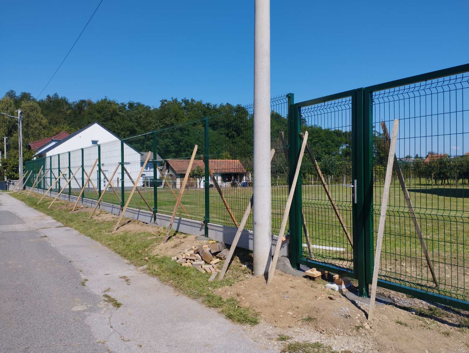 Nova ograda Kompleksa svete Jelene u Šenkovcu
