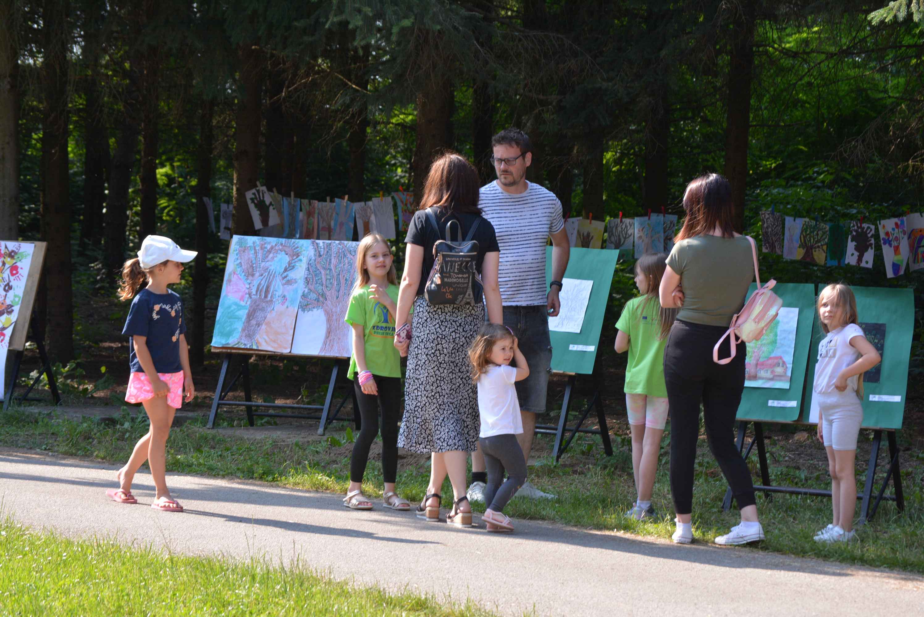 FOTO I VIDEO Predivna umjetnička idila na Art forestu u Nedelišću