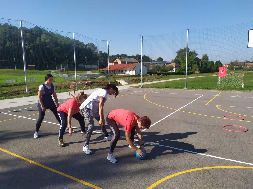 SPORT I DRUŽENJE Mališani iz vrtića ‘Maslačak’ uključili su se u obilježavanje Europskog tjedna sporta