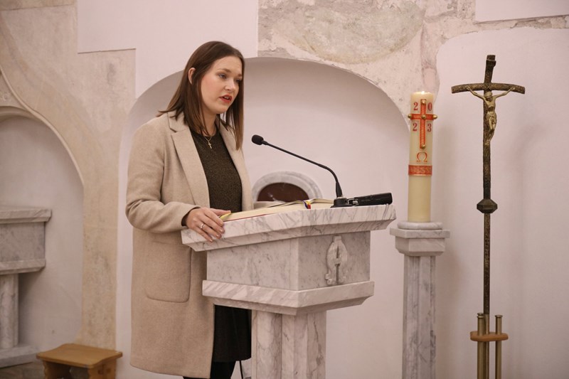 Biskup Radoš krstio peto dijete obitelji Spajić iz Svetog Martina na Muri