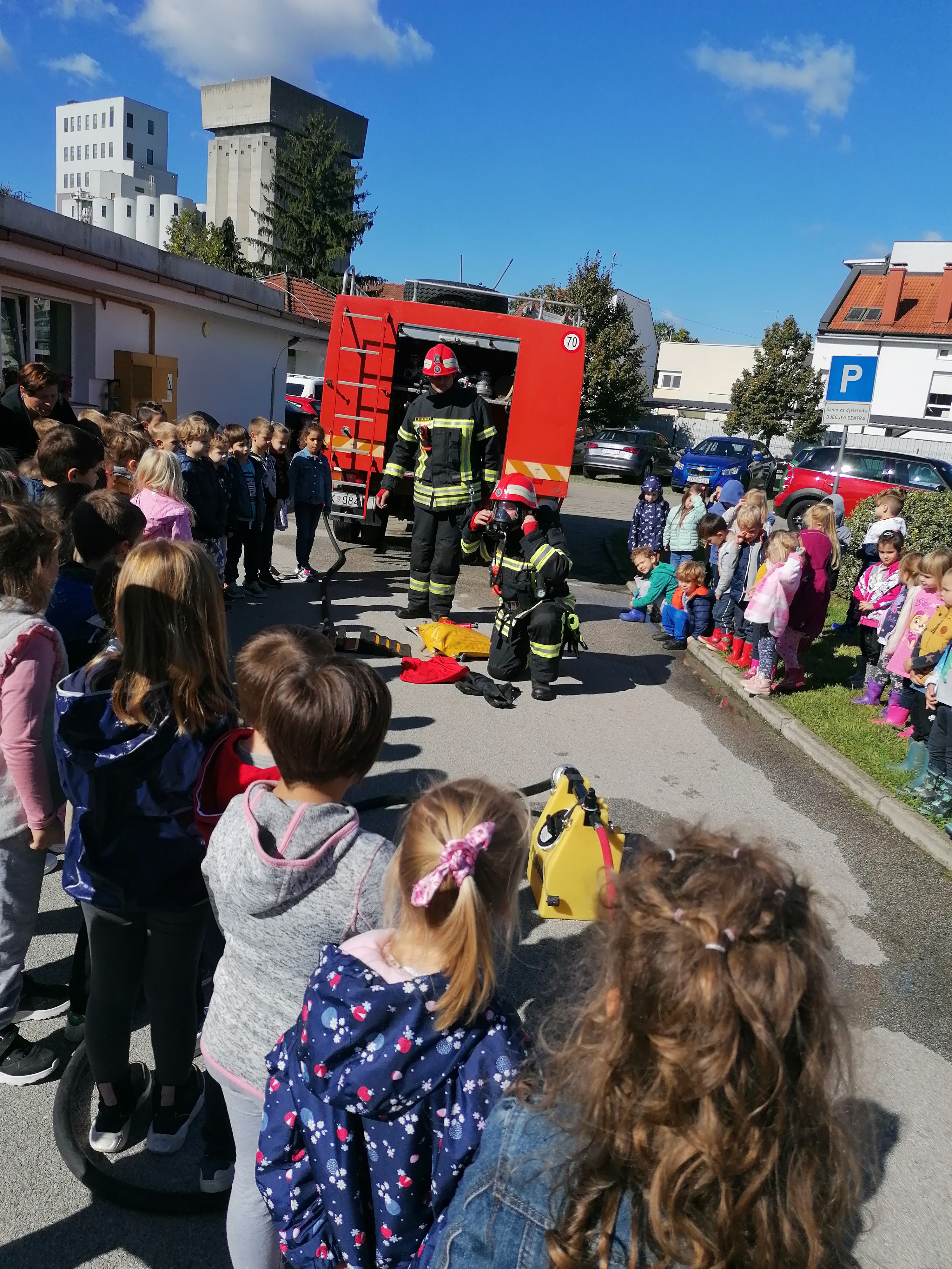 Vatrogasci u Dječjem vrtiću Cvrčak