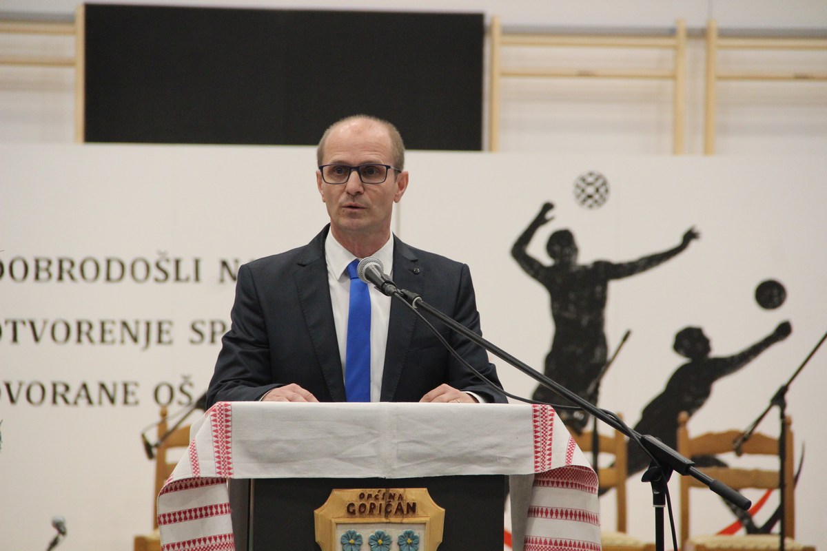 Svečano otvorena školska sportska dvorana u Goričanu