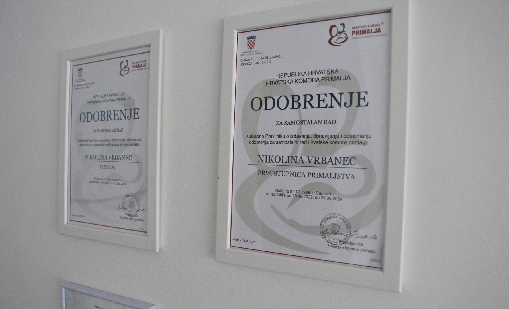 Primalja Nina – Obrt za savjetovanje trudnica, rodilja i babinjača