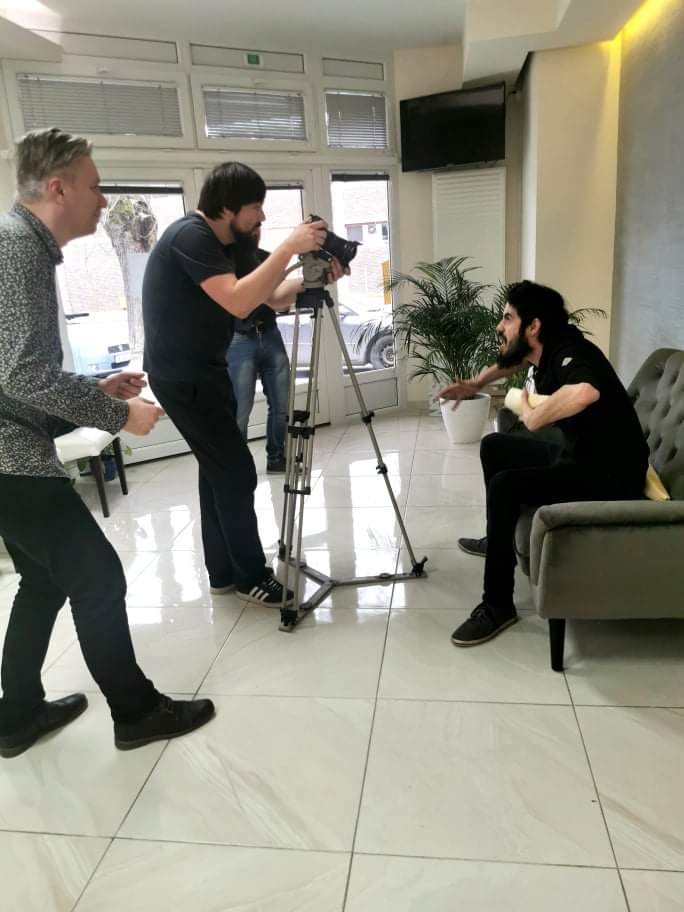 FOTO Čakovčanin Igor Baksa snimao video spot kojim se promovira oralna higijena