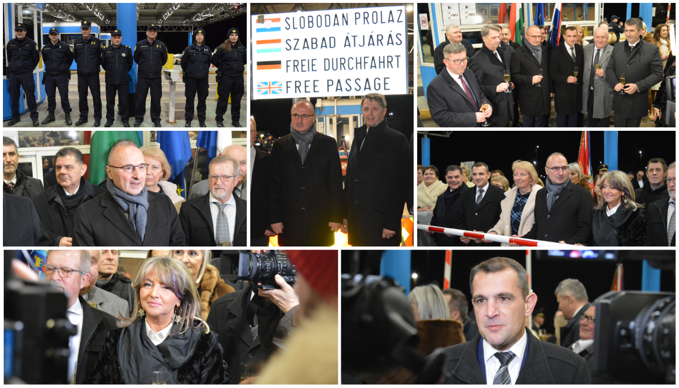 Doček na granici u Goričanu: Ušli smo u Schengen, stigao i ministar Grlić Radman