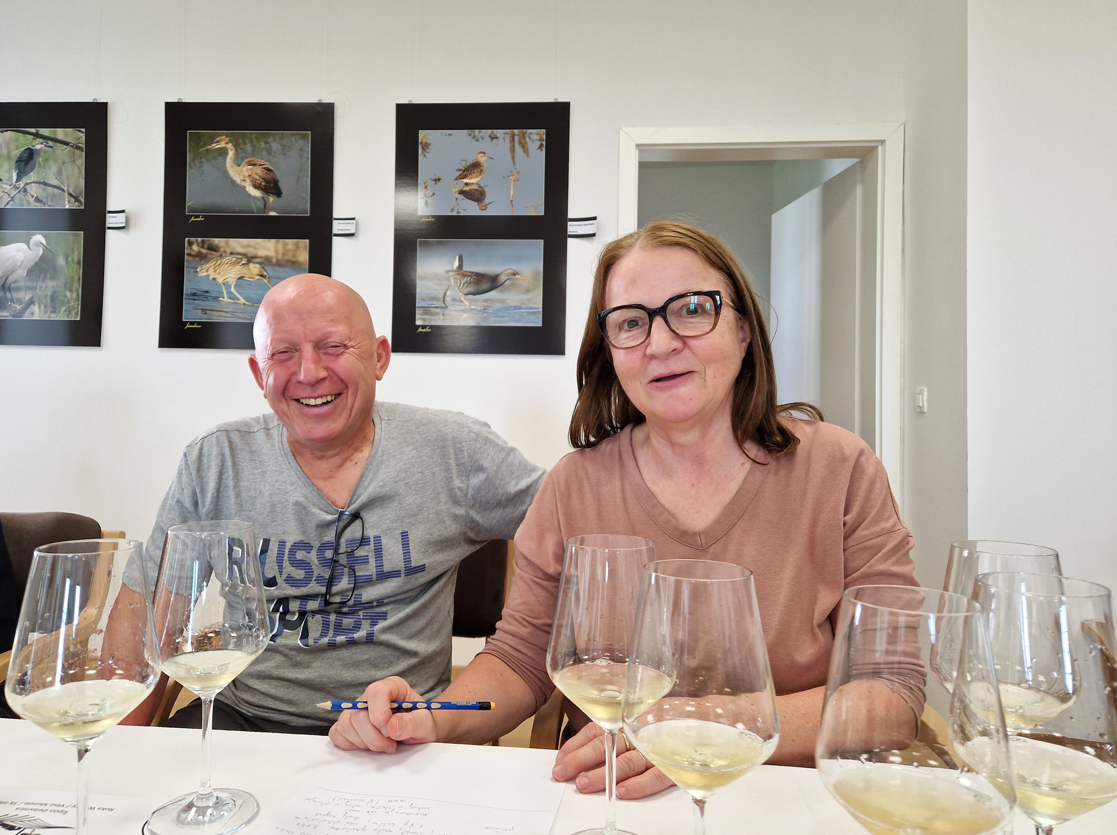 MEĐUNARODNA RADIONICA I DEGUSTACIJA Kušačima je bilo ponuđeno pet setova kvalitetnih vina