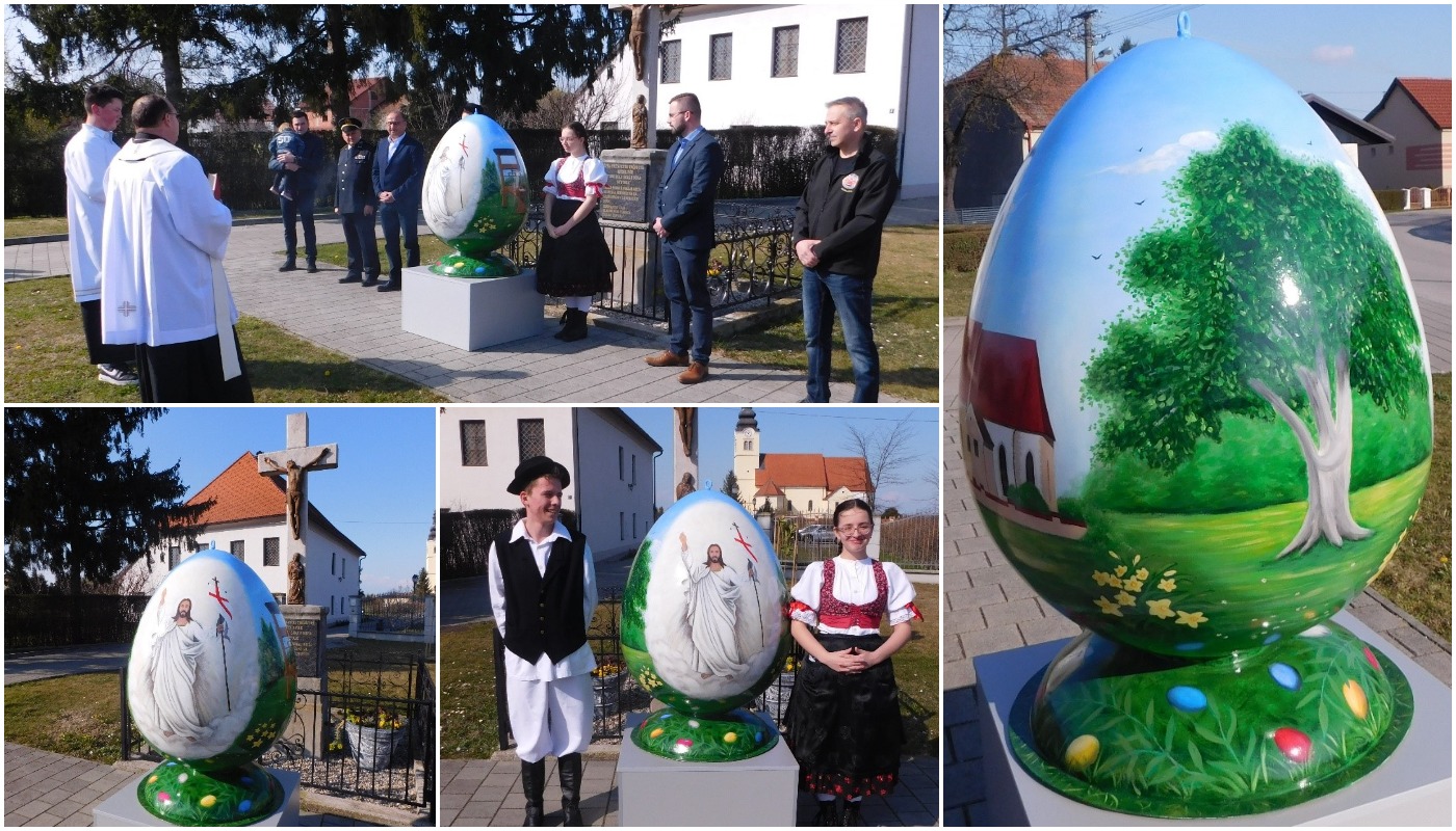 Nedelišće dobilo veliku uskrsnu pisanicu!