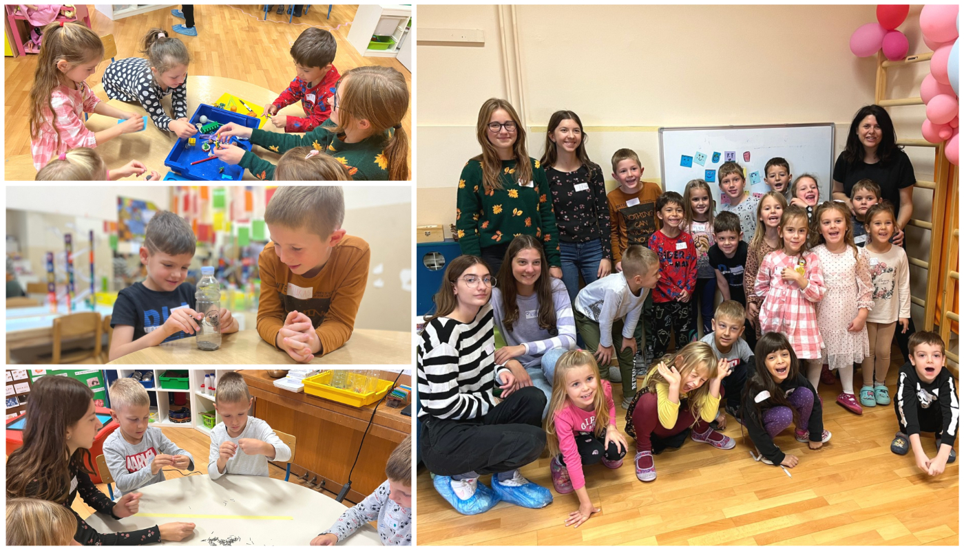 VRTIĆ PČELICE U IVANOVCU Iako smo mali, fizičari smo pravi!