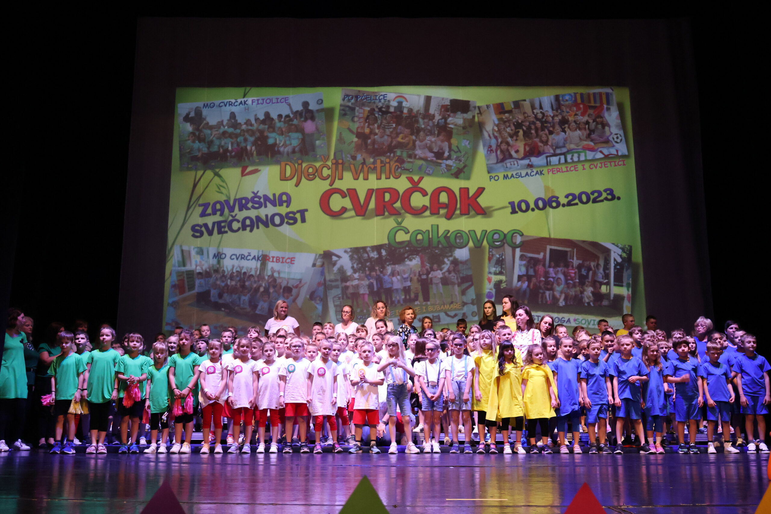 SRETNO U ŠKOLI Vrtićki maturanti DV “Cvrčak” Čakovec održali svoju završnu svečanost