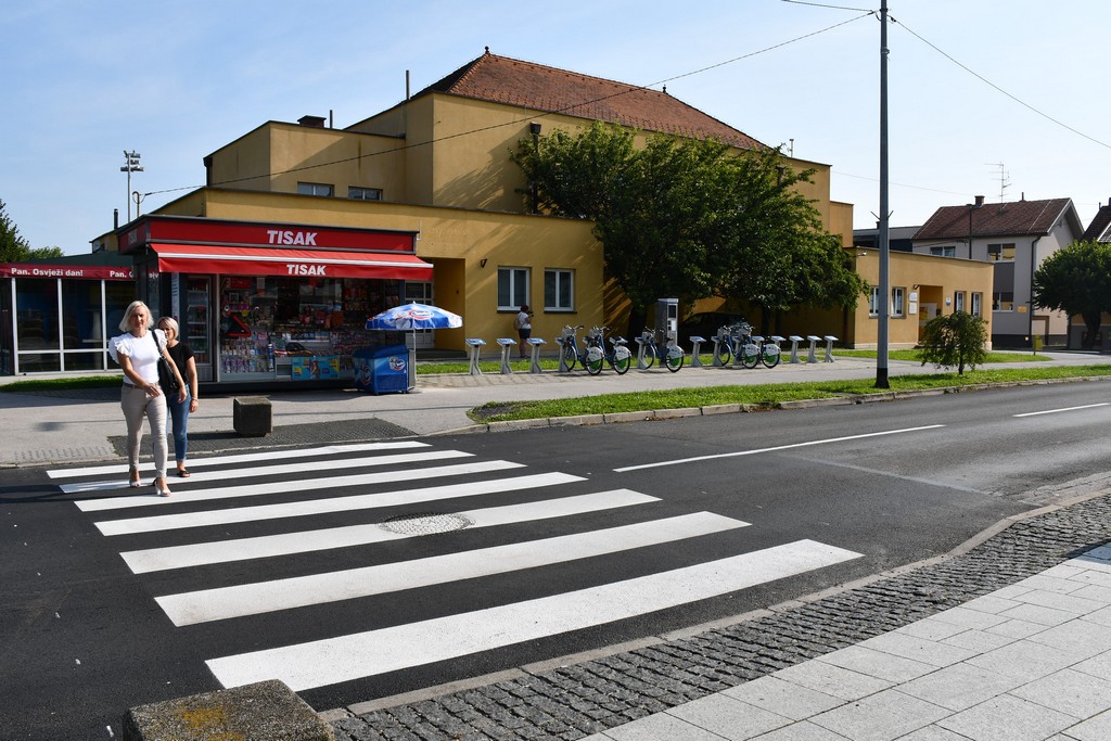 ZAVRŠENI RADOVI Nema više ‘ležećih policajaca’ kod pošte u Čakovcu