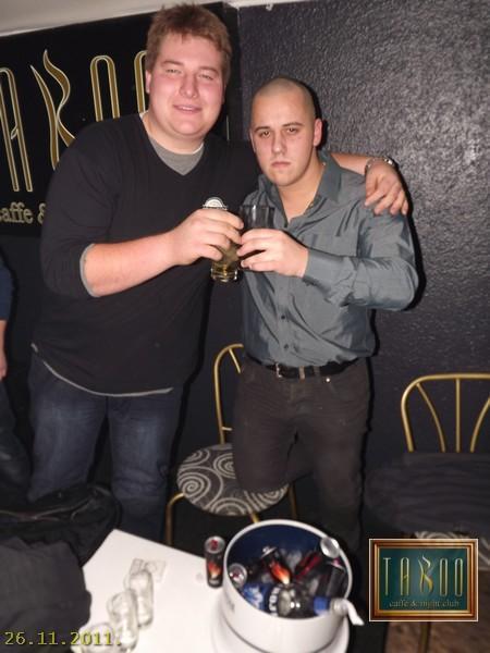 Taboo (Subota, 26.11.2011.) Taboo (Subota, 26.11.2011.)