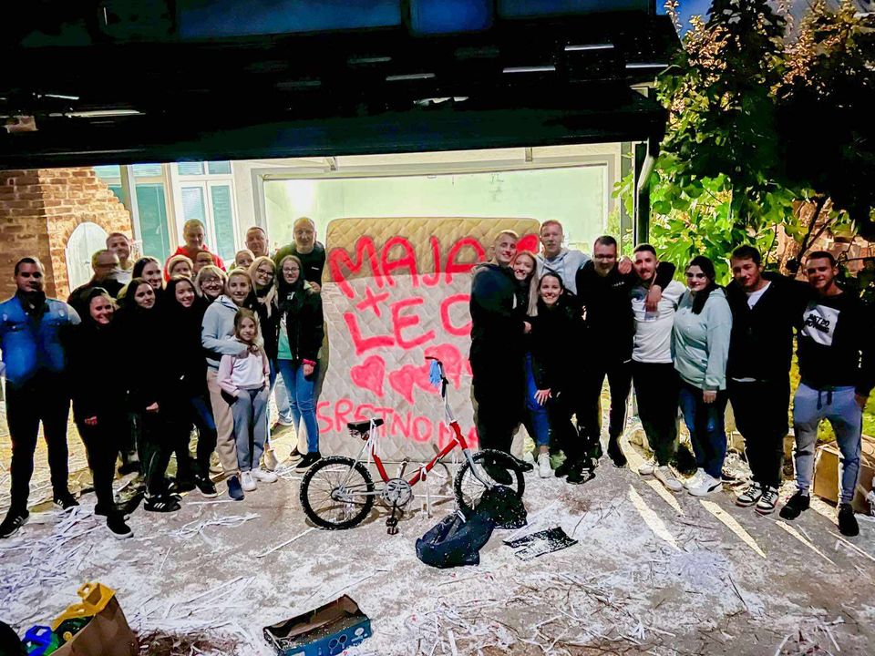 VELIKO POTEPANJE U IVANOVCU Žene se Maja Zadravec i Leo Sabol