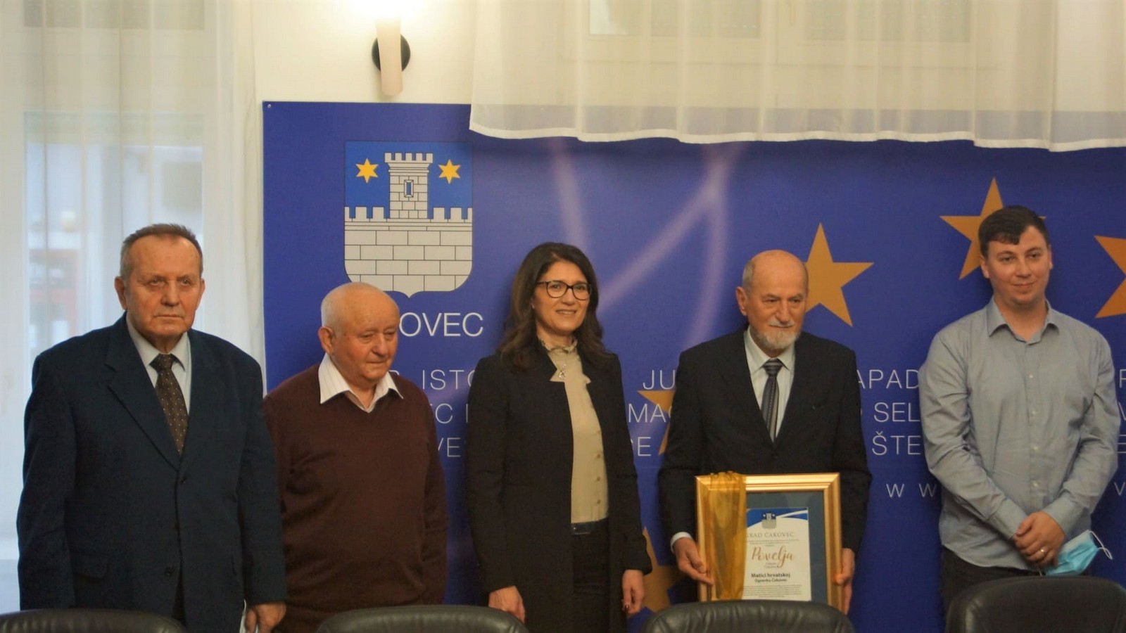 FOTO Matici hrvatskoj – Ogranak Čakovec gradonačelnica uručila Povelju Grada Čakovca