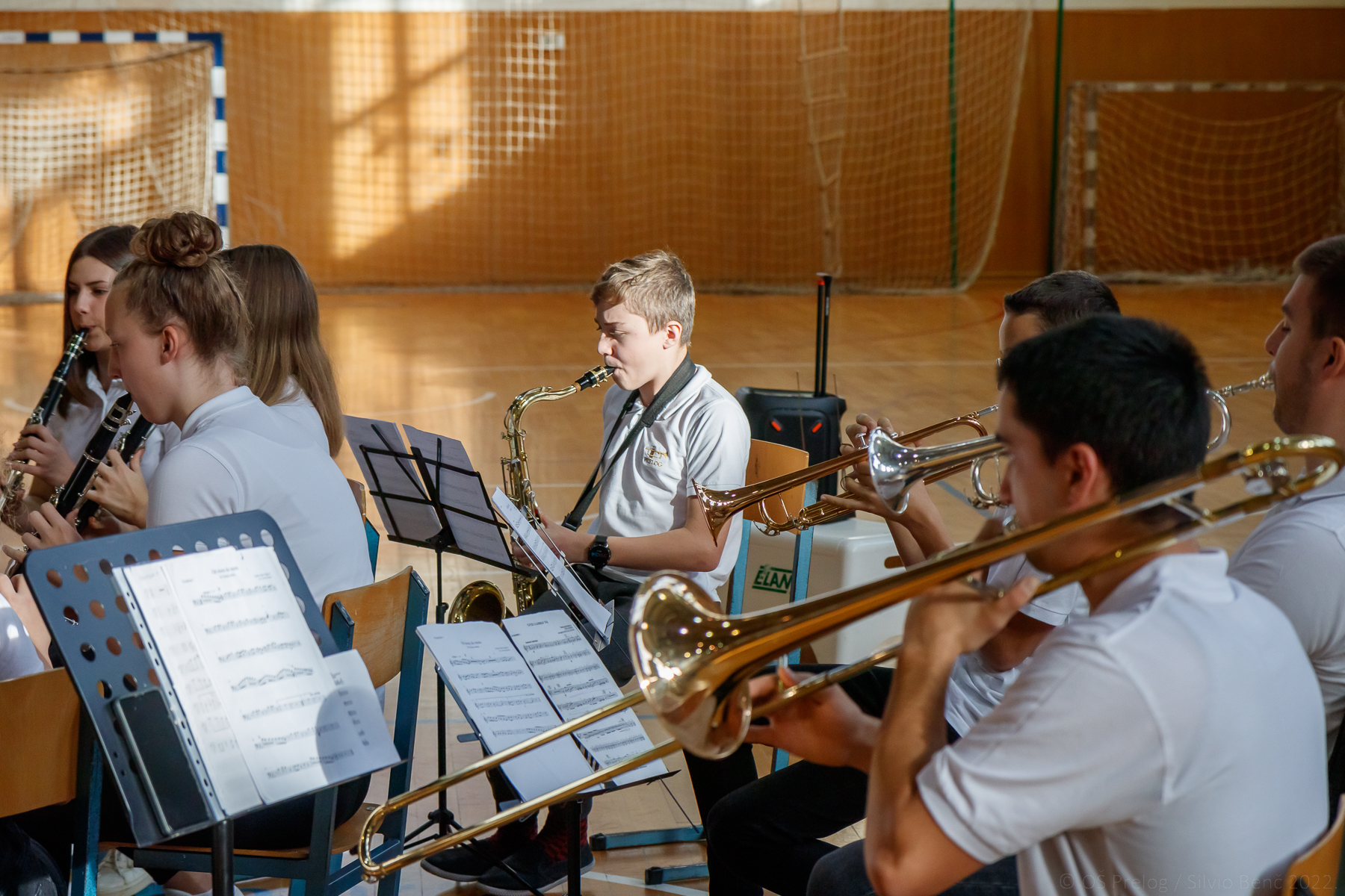 Puhački orkestar u OŠ Prelog