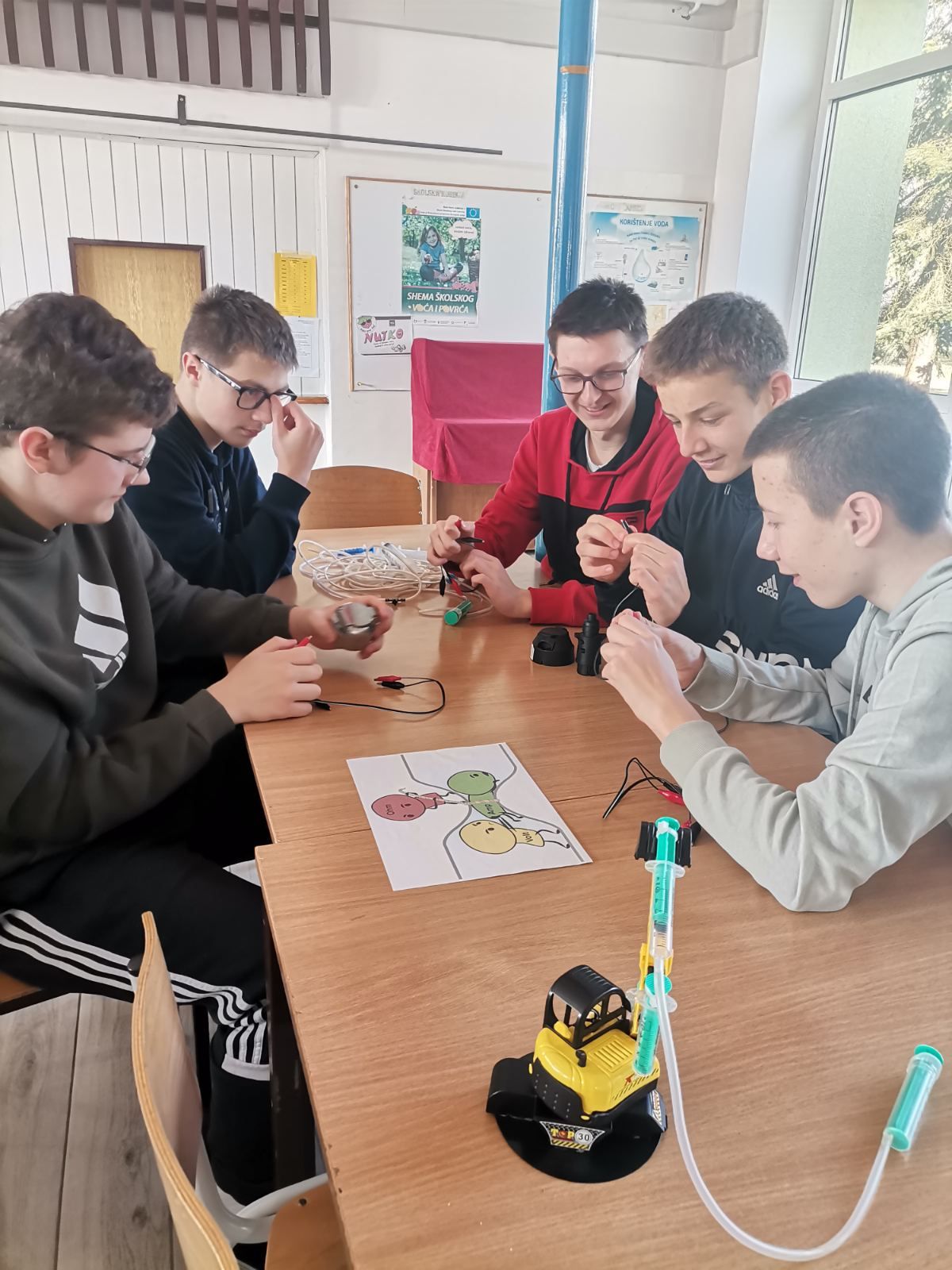 Radionice mehatronike u OŠ Hodošan