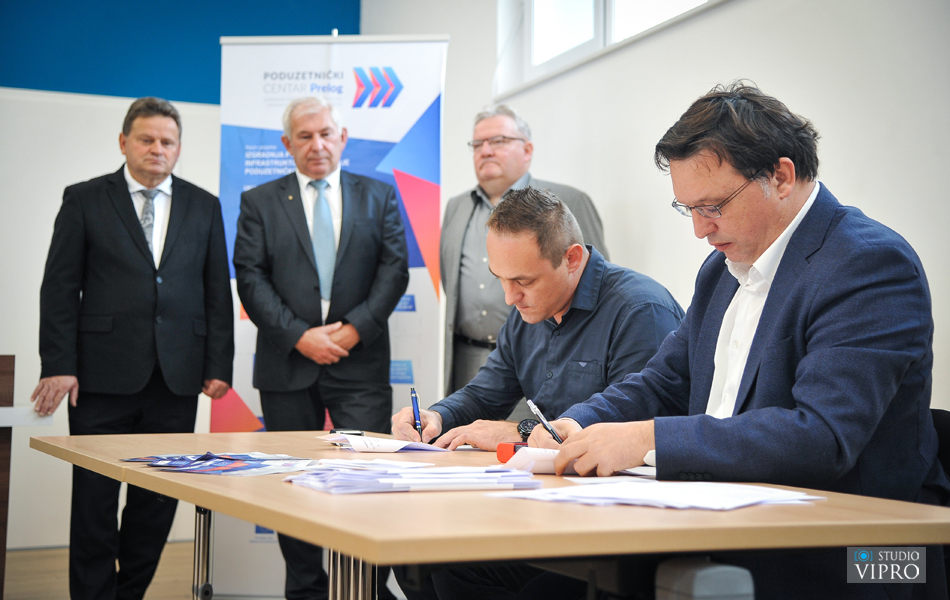 Potpisani ugovori: Poduzetnički centar Prelog dobio svoje prve stanare!