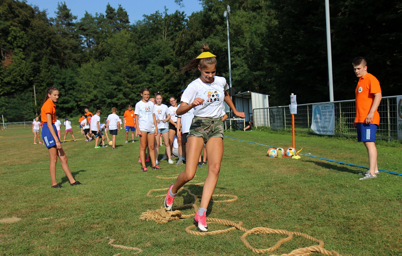 Vesela škola nogometa u Malom Mihaljevcu