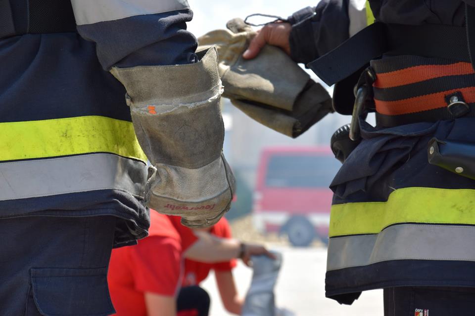 Vatrogasna vježba u tvrtki Kerbek u Donjem Kraljevcu