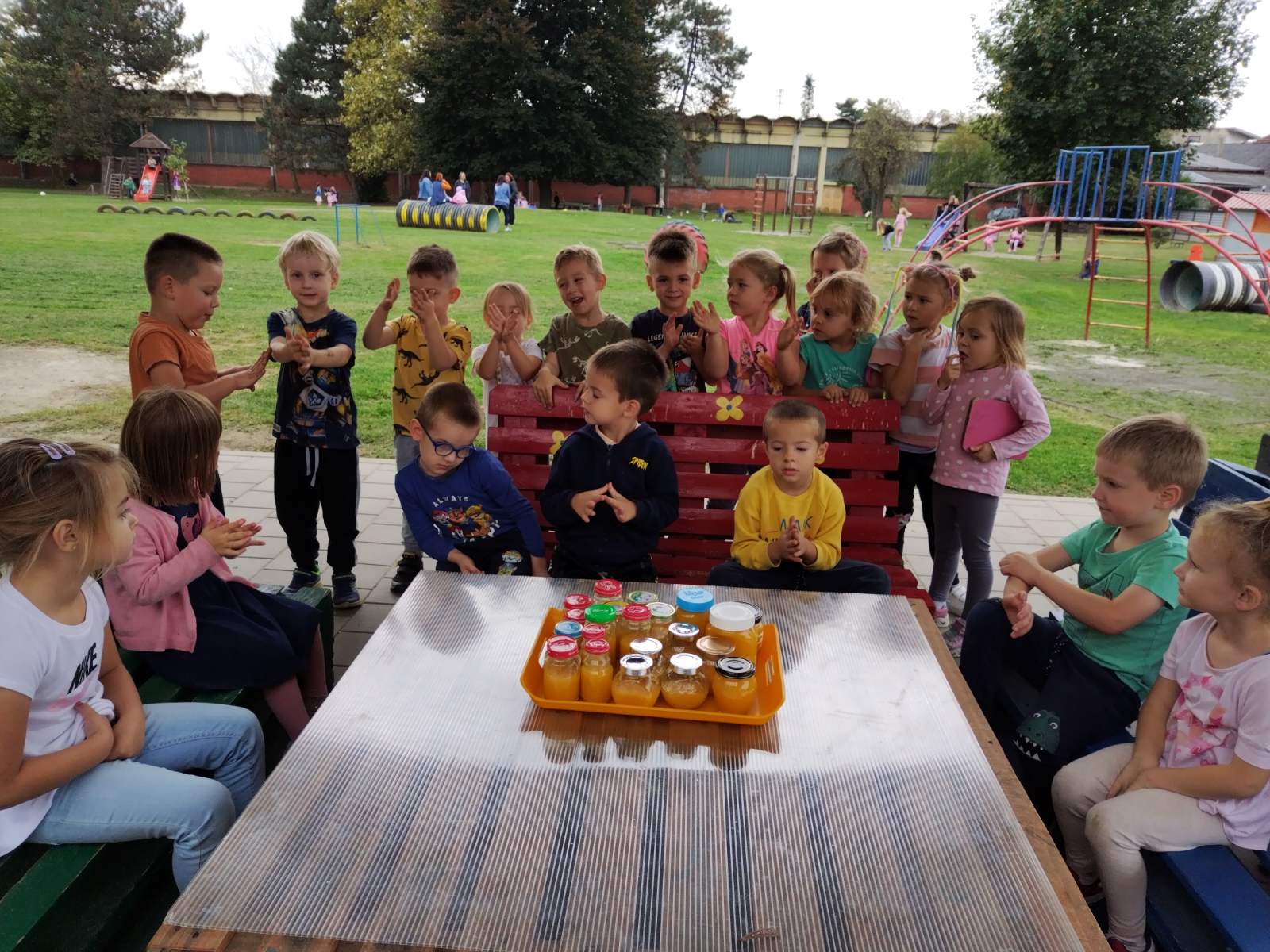 DJECA SU UŽIVALA Jesenska svečanost u Dječjem vrtiću Cvrčak