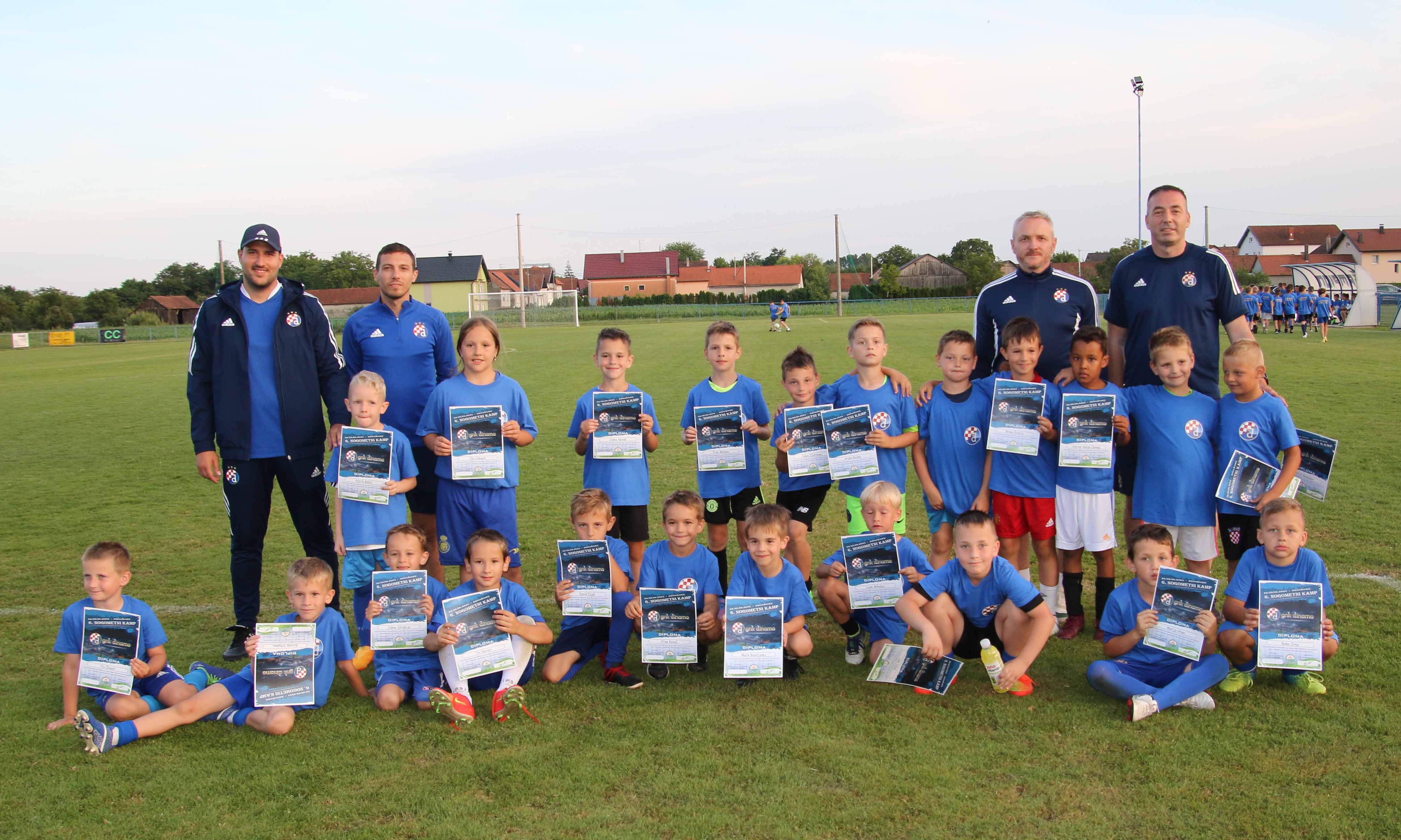 VELIKI INTERES DJECE U Domašincu održan kamp GNK Dinamo